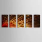 Hand Painted Oil Painting Abstract Set of 5 1307-AB0452 