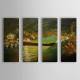 Hand Painted Oil Painting Landscape Sea with Stretched Frame Set of 4 1306-LS0328 