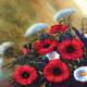 Hand Painted Oil Painting Still Life Floral 1303-SL0075 
