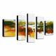 Hand-painted Oil Painting Abstract Set of 5 1302-AB0315 