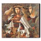 Hand Painted Oil Painting People 1211-PE0066 