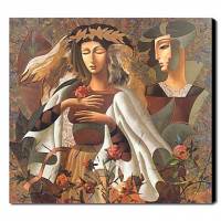 Hand Painted Oil Painting People 1211-PE0066 