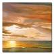 Hand-painted Landscape Oil Painting with Stretched Frame 24 x 24 
