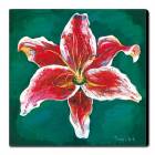 Hand-painted Oil Painting Floral 24 x 24 Square 