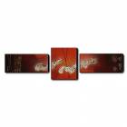 Hand-painted Oil Painting Abstract Oversized Landscape Set of 3 