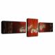 Hand-painted Oil Painting Abstract Oversized Landscape Set of 3 