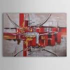 Hand-painted Abstract Oil Painting with Stretched Frame 