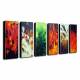 Hand Painted Oil Painting Abstract Set of 6 1303-AB0406 