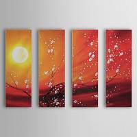 Hand-painted Oil Painting Landscape Set of 4 1302-LS0219 