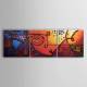 Hand-painted Oil Painting Abstract Set of 3 1302-AB0311 