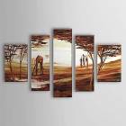 Hand Painted Oil Painting Landscape Set of 5 1303-LS0237 