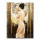 Hand-painted People Oil Painting with Stretched Frame 24 x 36 