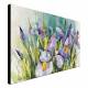 Printed Art Floral Purple Irises by Annelein Beukenkamp 