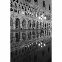 Printed Art Landscape Venetia Reflection by Moises Levy 