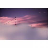 Printed Art Landscape San Francisco Fog by Philippe Sainte-Laudy 