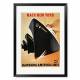 Printed Art Nach New York Hamburg-Amerika Linie by Vintage Posters 