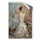 Printed Art People Lady by Steve Henderson 