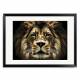 Printed Art Animal Lion by SD Smart 