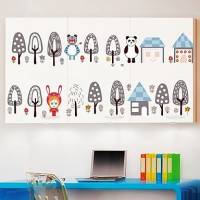 Tree Bear Panda Wall Sticker 