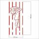 Wall sticker Bath (0565 -gz1659) 