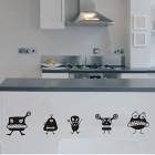 Funny Decorative Wall Sticker(0565-1105078) 