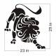 Leo Wall Sticker (0565-gz4377) 