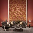 Contry Flying Leaves PVC Wall Paper 