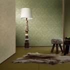 Retro Damask PVC Wall Paper 